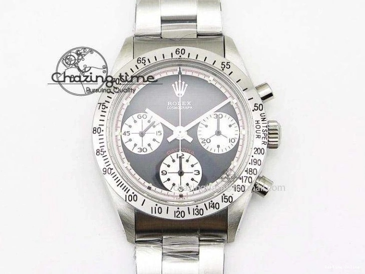 0124 Stretchable Yacht-Master 126655 C+F 1:1 Best Edition Black Ceramic Bezel on Oysterflex Rubber Strap VR 1955